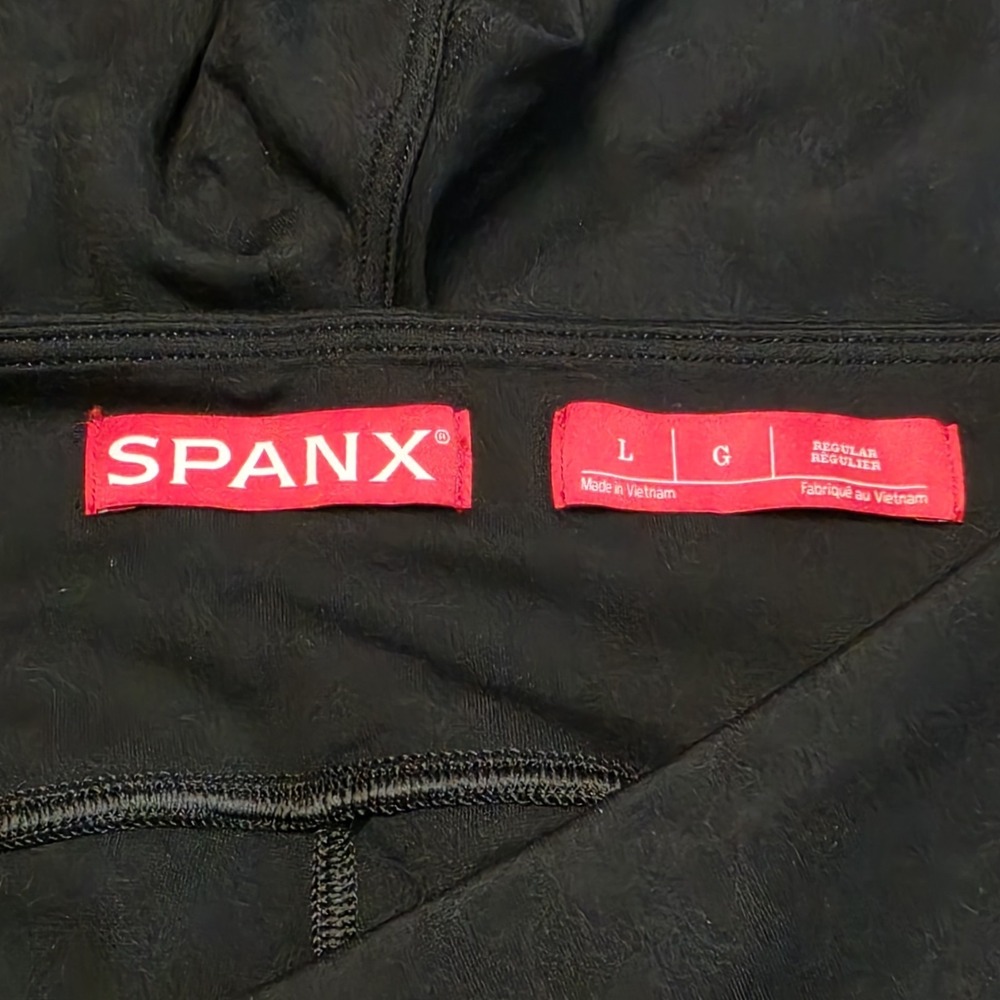 SPANX Everyday Legging Black Slimming Smoothing Compression SPANXshape Large - Picture 8 of 10